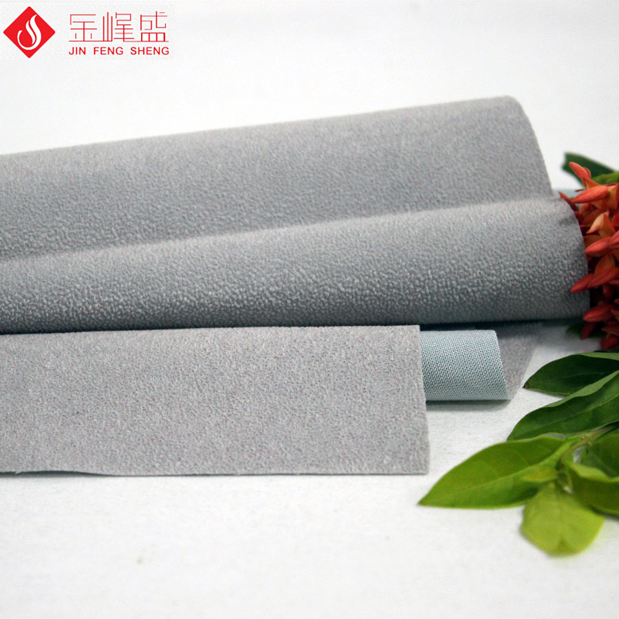 灰色棉布底珠粒绒植绒布，650cc彩票植绒，手表盒绒布
