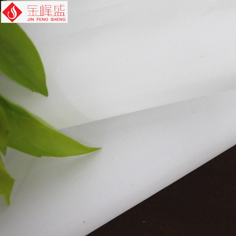 白色绸布底植绒布，空调绒布，650cc彩票绒布